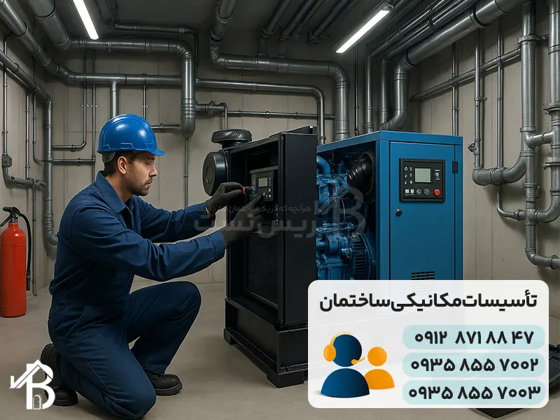 خدمات تاسیسات مکانیکی ساختمان خدمات تاسیسات مکانیکی ساختمان